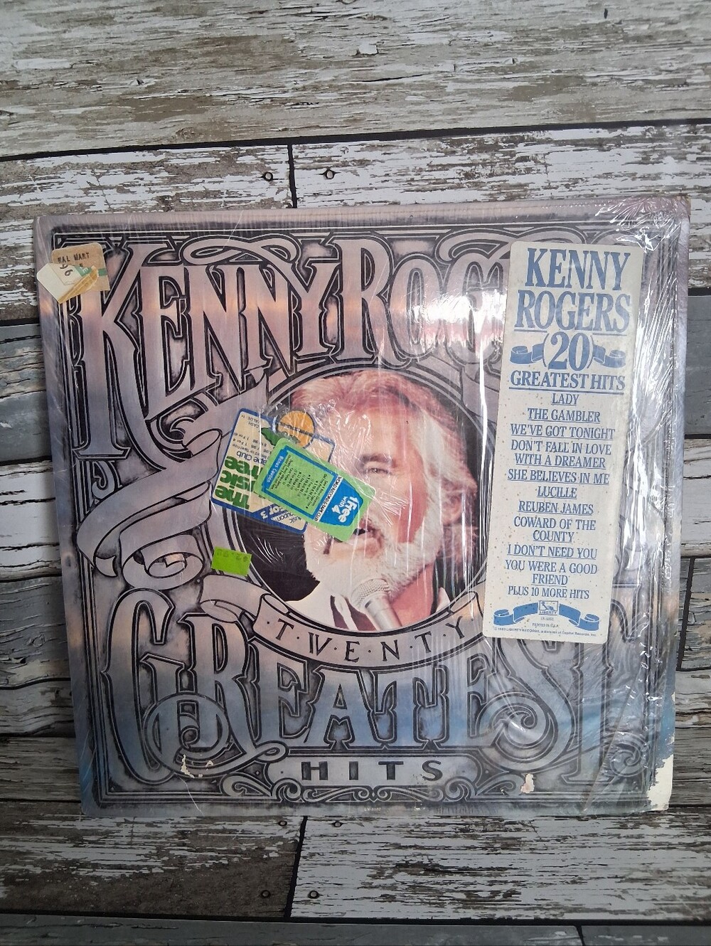 Kenny Rogers - 20 Greatest Hits Vinyl LP